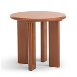 Terren 50cm Round Side Table - Muted Terracotta Table Eastern-Local