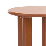 Terren 50cm Round Side Table - Muted Terracotta Table Eastern-Local