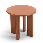 Terren 50cm Round Side Table - Muted Terracotta Table Eastern-Local