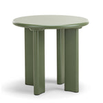 Terren 50cm Round Side Table - Olive Green Table Eastern-Local