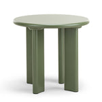 Terren 50cm Round Side Table - Olive Green Table Eastern-Local