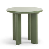 Terren 50cm Round Side Table - Olive Green Table Eastern-Local