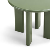 Terren 50cm Round Side Table - Olive Green Table Eastern-Local