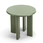 Terren 50cm Round Side Table - Olive Green Table Eastern-Local