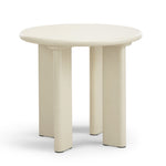 Terren 50cm Round Side Table - Ecru Putty Table Eastern-Local