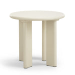 Terren 50cm Round Side Table - Ecru Putty Table Eastern-Local