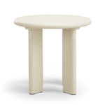 Terren 50cm Round Side Table - Ecru Putty Table Eastern-Local