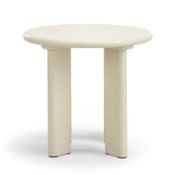 Terren 50cm Round Side Table - Ecru Putty Table Eastern-Local