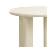 Terren 50cm Round Side Table - Ecru Putty Table Eastern-Local