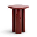 Merova 39cm Side Table - Merlot Red Side Table Eastern-Local