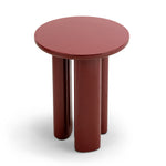Merova 39cm Side Table - Merlot Red Side Table Eastern-Local