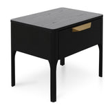 Ex Display - Allison Wooden Bedside Table - Black Bedside Table Century-Core   