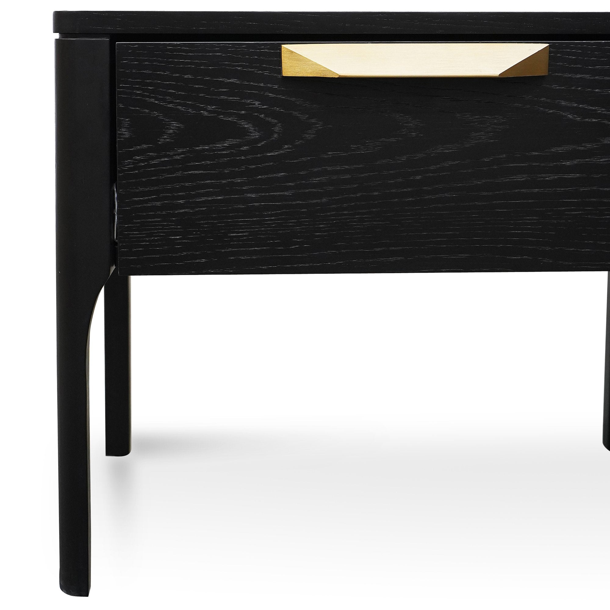 Ex Display - Allison Wooden Bedside Table - Black Bedside Table Century-Core   
