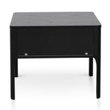 Ex Display - Allison Wooden Bedside Table - Black Bedside Table Century-Core   