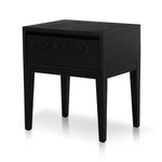 Ex Display - Penley Bedside Table - Black Oak Bedside Table Century-Core   