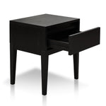 Ex Display - Penley Bedside Table - Black Oak Bedside Table Century-Core   