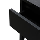 Ex Display - Penley Bedside Table - Black Oak Bedside Table Century-Core   