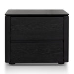 Ex Display - Norris Bedside Table - Black Oak Veneer Bedside Table Century-Core