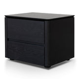 Ex Display - Norris Bedside Table - Black Oak Veneer Bedside Table Century-Core