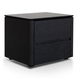 Ex Display - Norris Bedside Table - Black Oak Veneer Bedside Table Century-Core