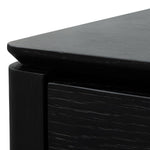 Ex Display - Norris Bedside Table - Black Oak Veneer Bedside Table Century-Core