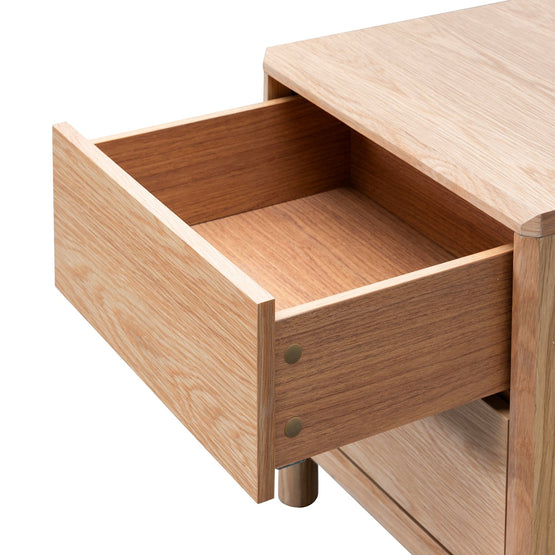 Ex Display - Eloise Bedside Table - Natural Oak Bedside Table Century-Core   