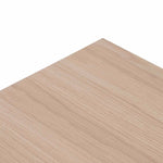 Ex Display - Haley Wooden Side Table with Rattan Front - Natural Bedside Table KD-Core