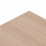 Ex Display - Haley Wooden Side Table with Rattan Front - Natural Bedside Table KD-Core