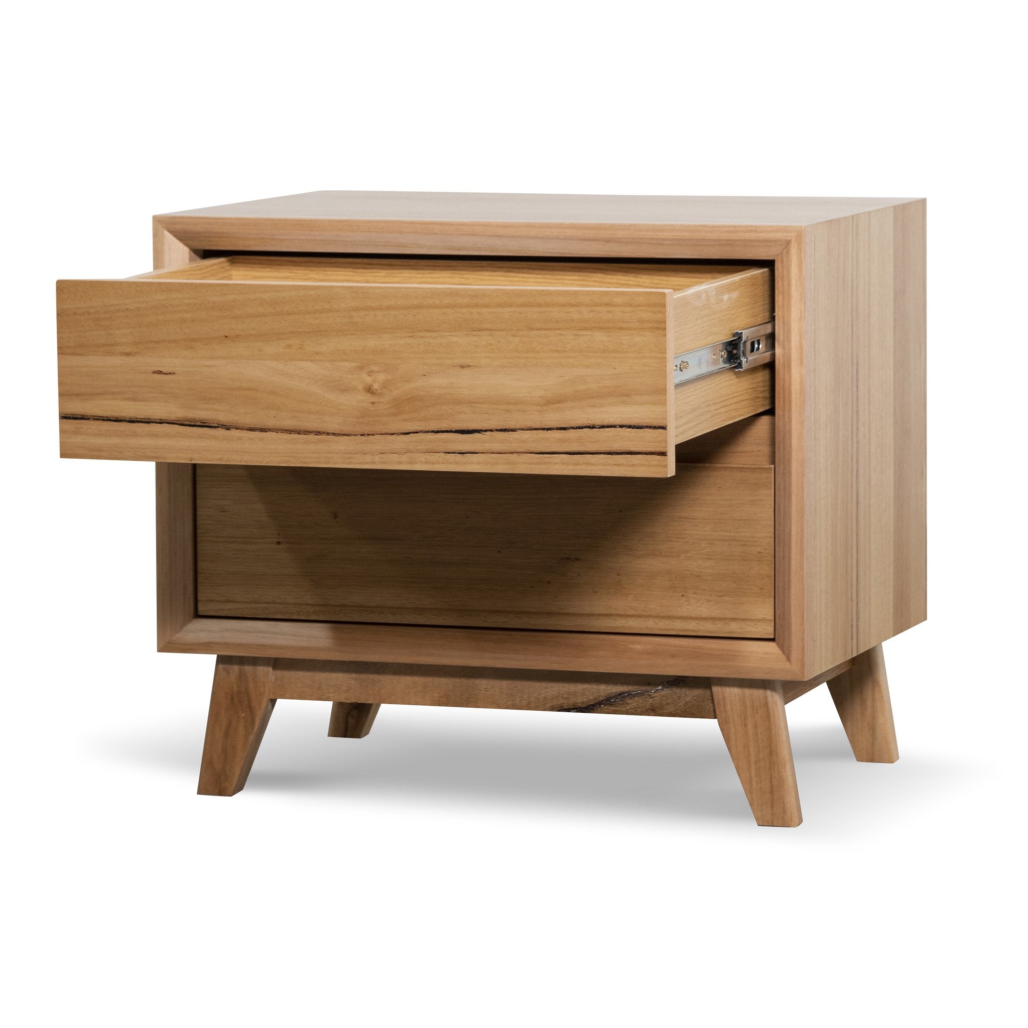 Ex Display - Jevan Bedside Table - Messmate Bedside Table AU Wood-Core   