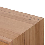 Ex Display - Jevan Bedside Table - Messmate Bedside Table AU Wood-Core   