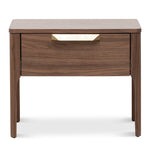 Allison Wooden Bedside Table - Walnut Bedside Table Century-Core