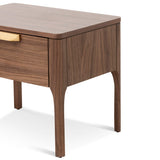 Allison Wooden Bedside Table - Walnut Bedside Table Century-Core