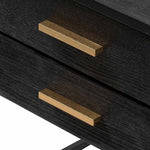 Ex Display - Solomon Side Table - Full Black Bedside Table Iggy-Core   