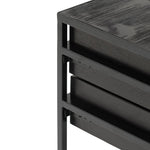 Ex Display - Solomon Side Table - Full Black Bedside Table Iggy-Core   