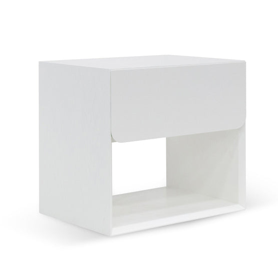 Ex Display - Lonny Oak Bedside Table - White Bedside Table Century-Core   
