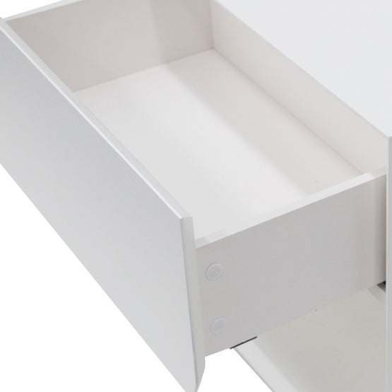 Ex Display - Lonny Oak Bedside Table - White Bedside Table Century-Core   