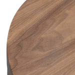 Ex Display - Honigold Round Wooden Bedside Table - Walnut Bedside Table Better B-Core