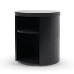 Ex Display - Honigold Round Wooden Bedside Table - Black Mountain Bedside Table Better B-Core   