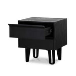 Ex Display - Evans Bedside Table - Full Black Bedside Table Drake-Core   