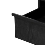 Ex Display - Evans Bedside Table - Full Black Bedside Table Drake-Core   