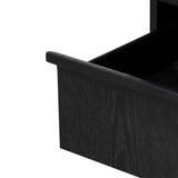 Ex Display - Evans Bedside Table - Full Black Bedside Table Drake-Core   