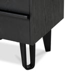 Ex Display - Evans Bedside Table - Full Black Bedside Table Drake-Core   