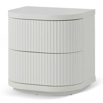 Elino Bedside Table - Full White Bedside Table Dwood-Core   