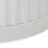 Ex Display - Elino Bedside Table - Full White Bedside Table Dwood-Core   