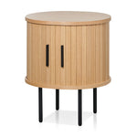 Ex Display - Dania Round Side Table - Natural Side Table KD-Core   