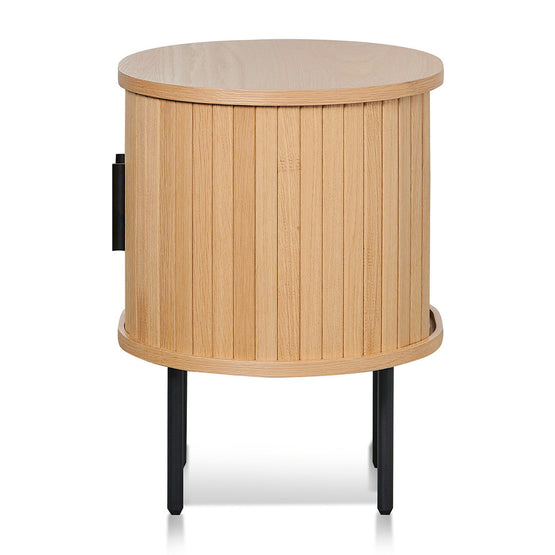 Ex Display - Dania Round Side Table - Natural Side Table KD-Core   