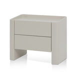 Latonya Bedside Table - Warm Grey Bedside Table Iggy-Core