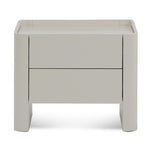 Latonya Bedside Table - Warm Grey Bedside Table Iggy-Core