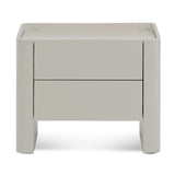 Latonya Bedside Table - Warm Grey Bedside Table Iggy-Core
