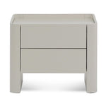 Ex Display - Latonya Bedside Table - Light Grey Bedside Table Iggy-Core